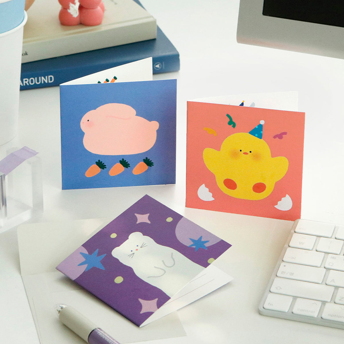 Iconic - Set de Tarjetitas Mini - Happy