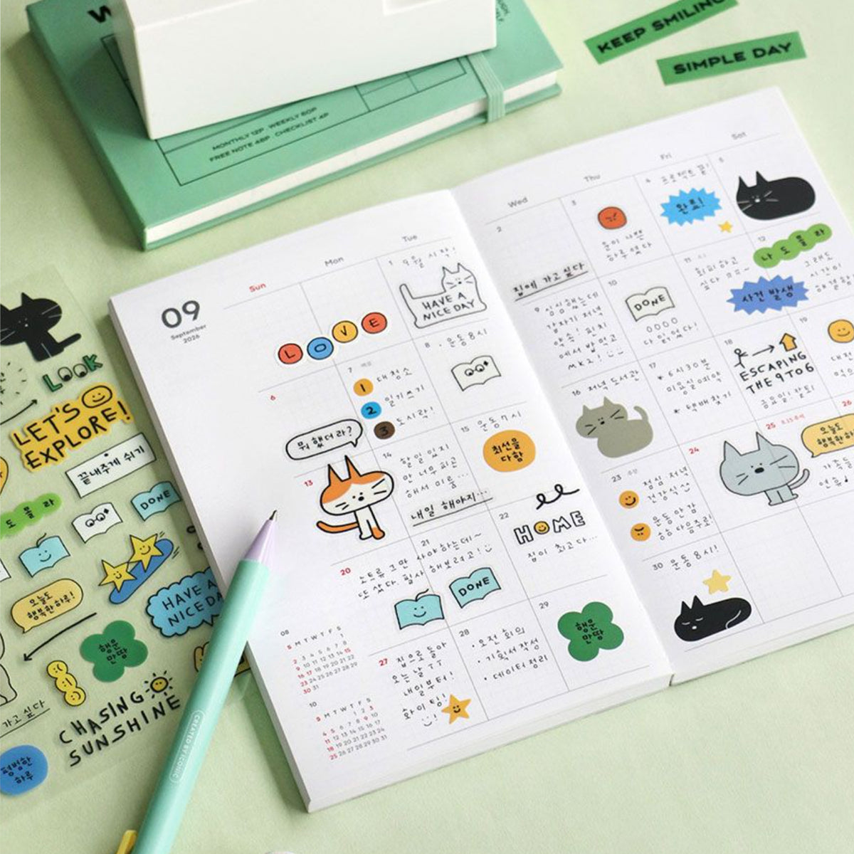 Iconic - Sticker Pack - Doodles Color