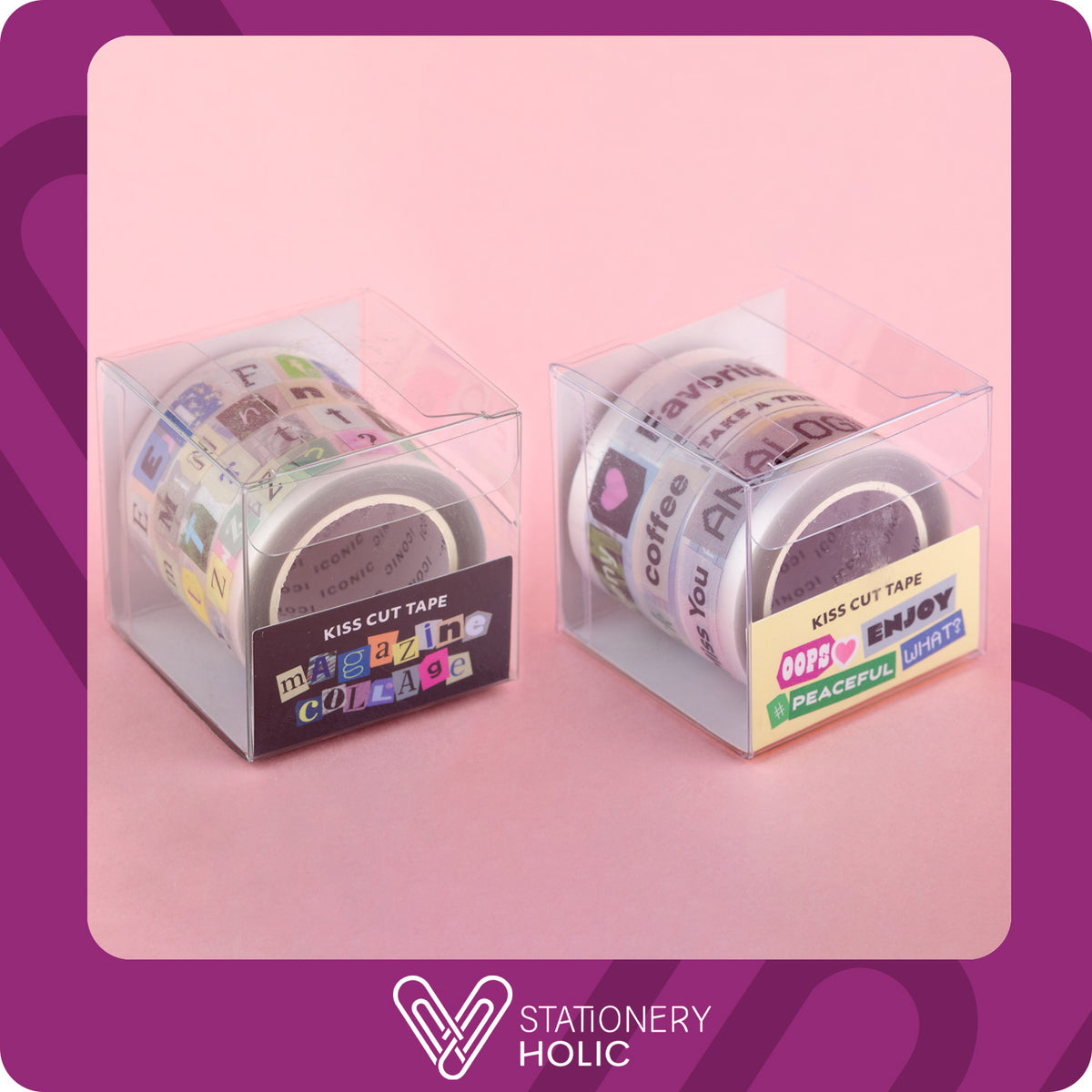 Iconic - Sticker Roll Pet - Magazine Collage