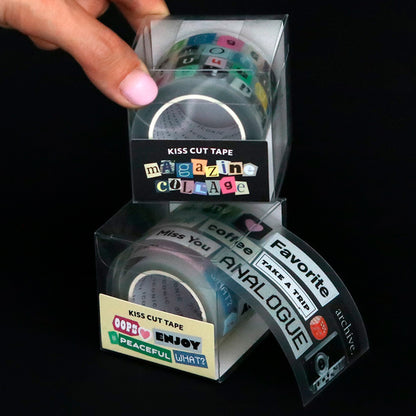 Iconic - Sticker Roll Pet - Magazine Collage