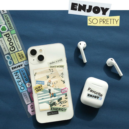 Iconic - Sticker Roll Pet - Magazine Collage