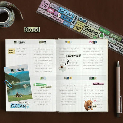 Iconic - Sticker Roll Pet - Magazine Collage