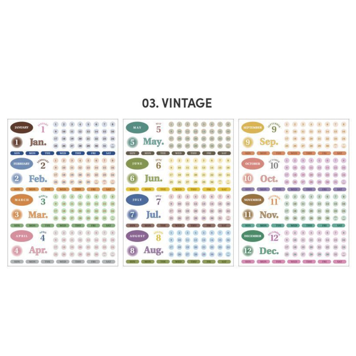 Iconic - Stickers Fechadores - 03 Vintage