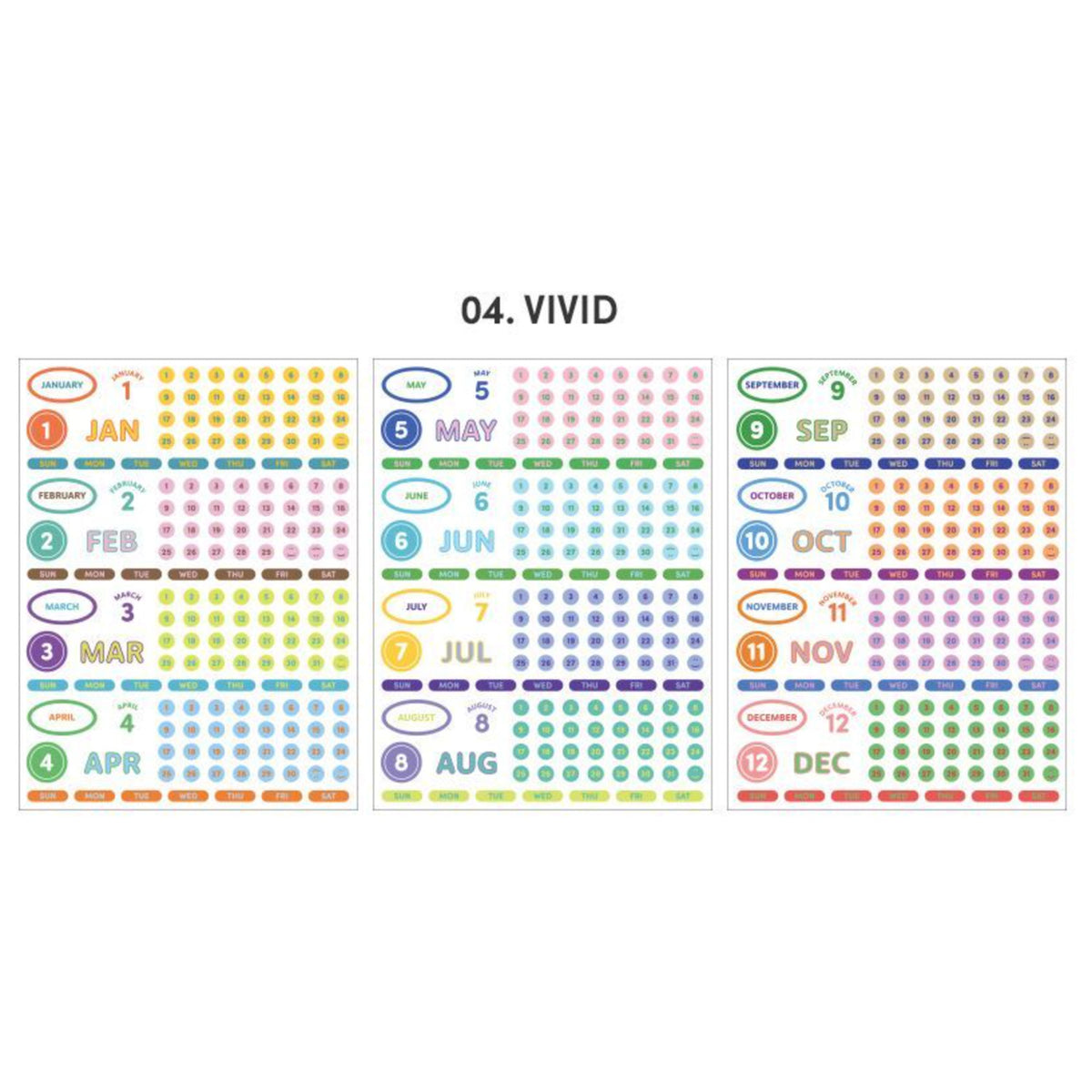 Iconic - Stickers Fechadores - 04 Vivid