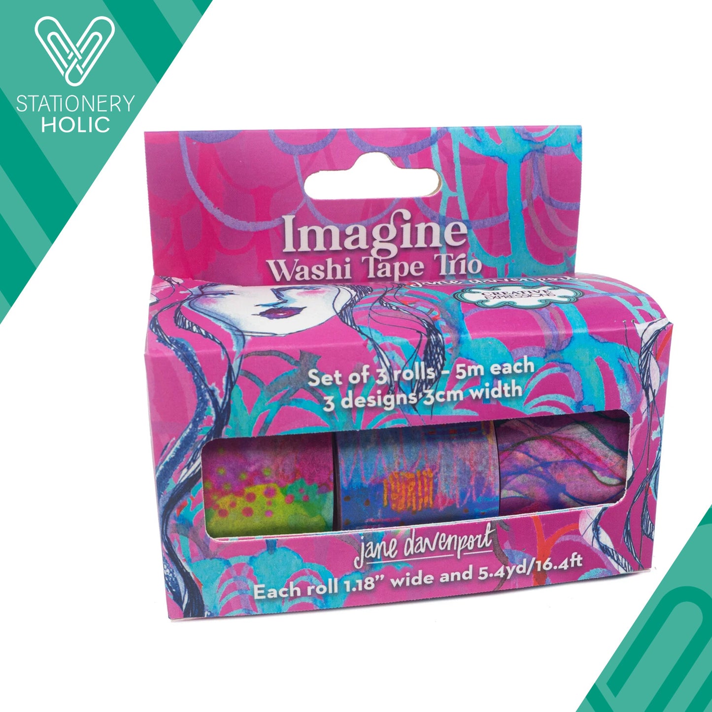 Jane Davenport - Washi Tapes Set - Imagine