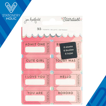 Jen Hadfield - Ephemera Tickets - Stardust