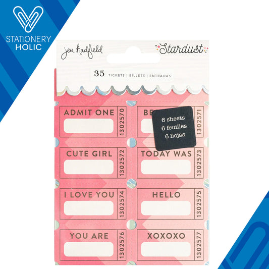 Jen Hadfield - Ephemera Tickets - Stardust
