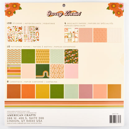 Jen Hadfield - Project Pad 12 x 12 - Groovy Darlin