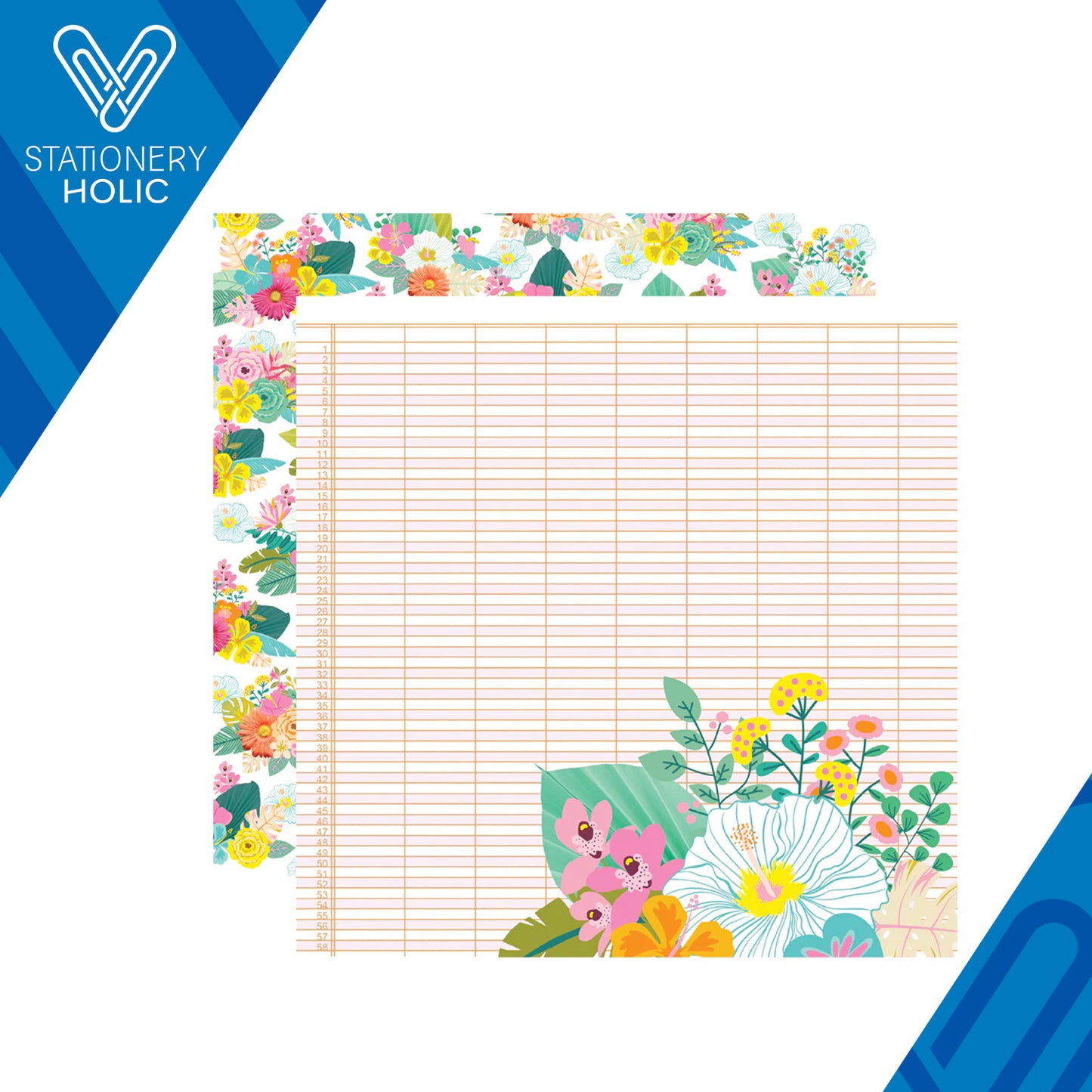 Simple Stories - Hoja Papel 12 x 12 - Just Beachy - Follow The Sun
