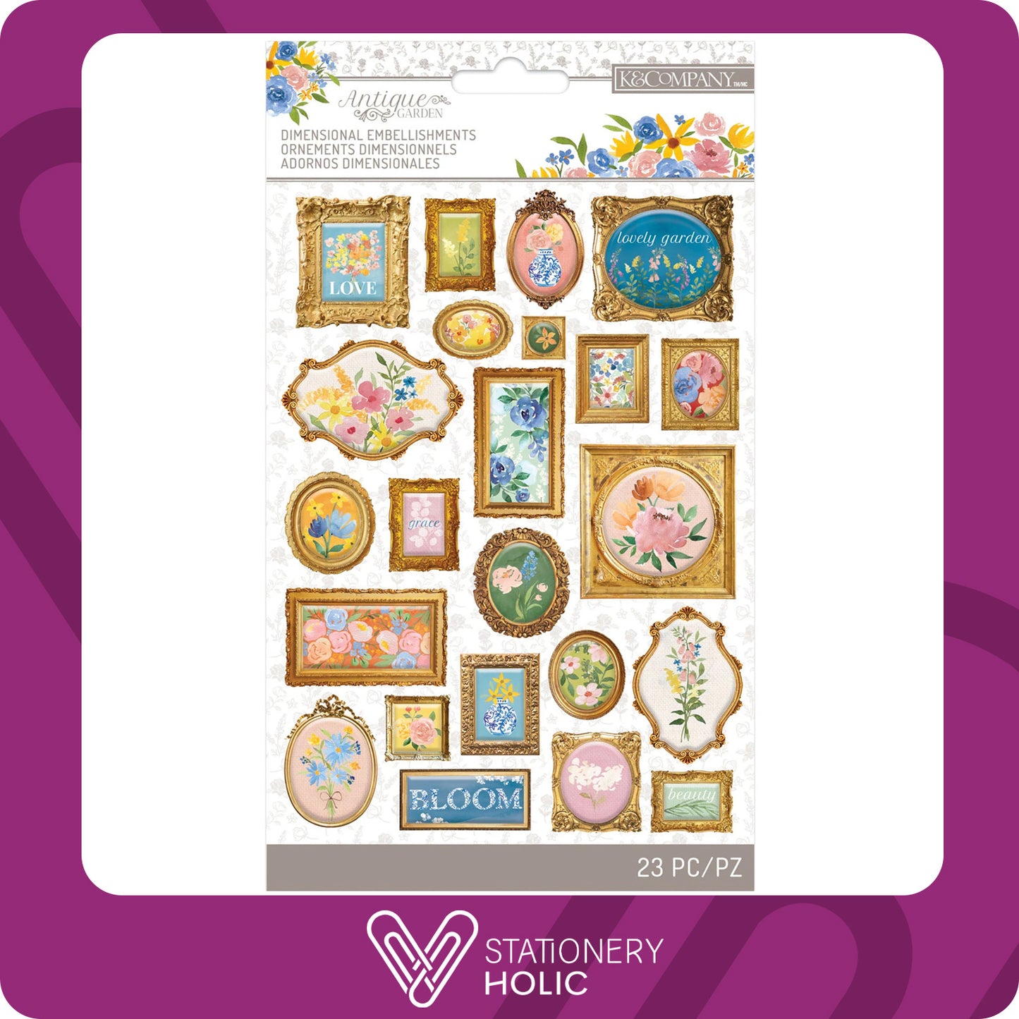 K&Company - Stickers 3D - Gallery Frames