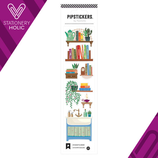 Pipsticks - Stickers 2x8" - Kittchenette Corner
