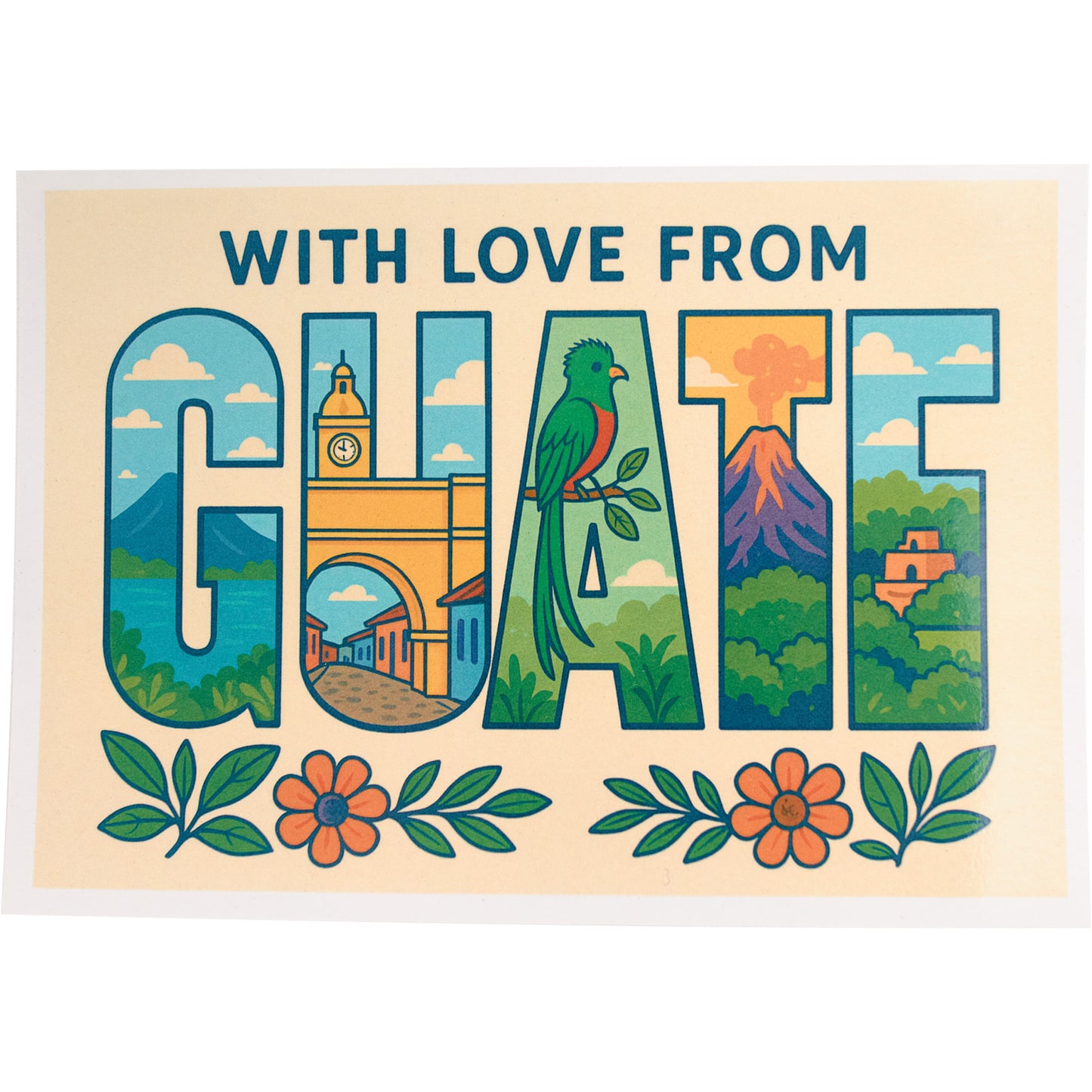 La Postaleria - Set 10 Postales - Guate