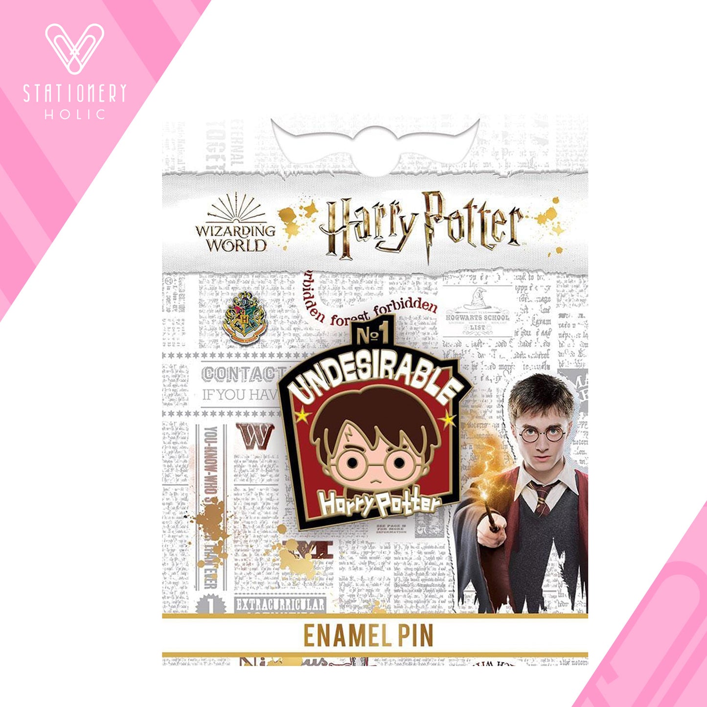 Paper House - Pin - Harry Potter Chibi