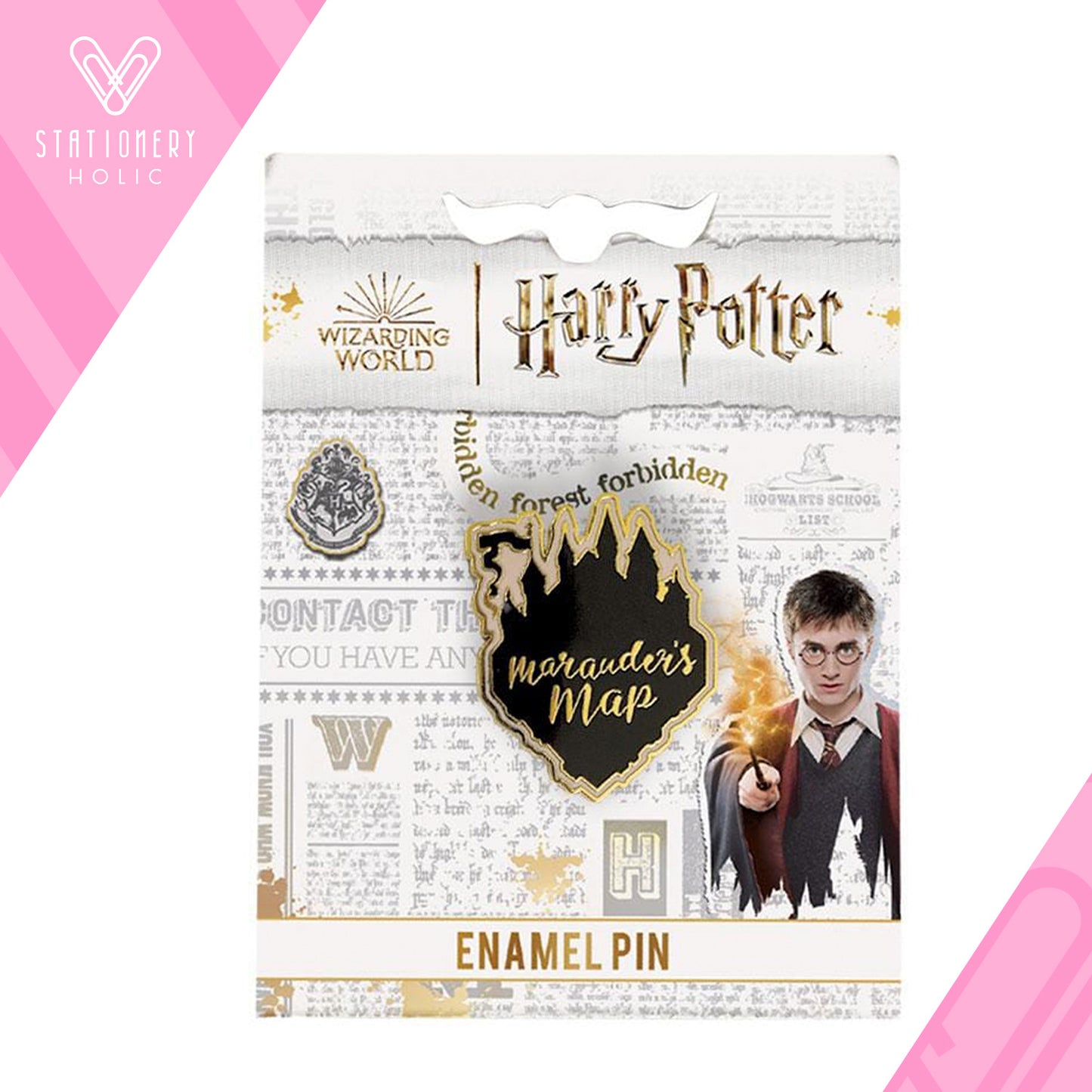 Paper House - Pin - Harry Potter Marauders Map