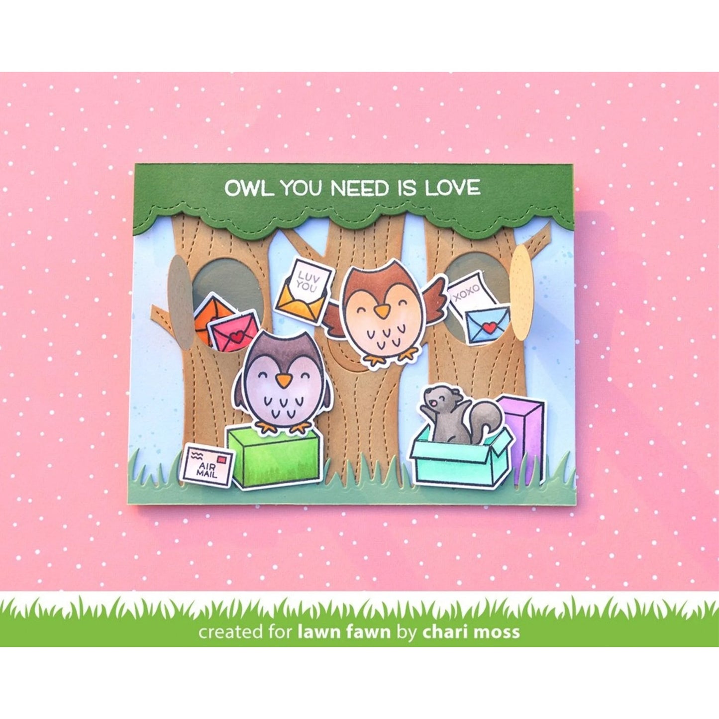 Lawn Fawn - Sellos 4 x 6 - Special Delivey