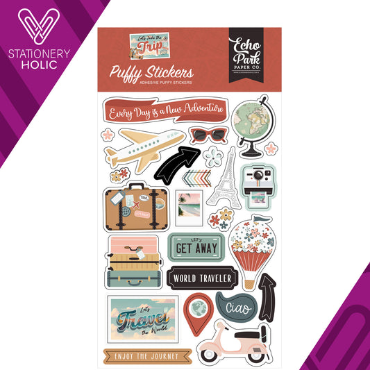 Echo Park - Puffy Stickers - Let's Take The Trip