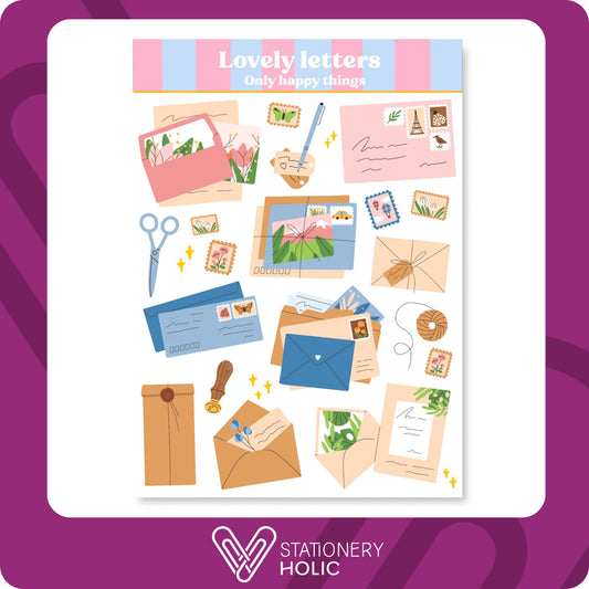 Only Happy Things - Stickers - Lovely Letters