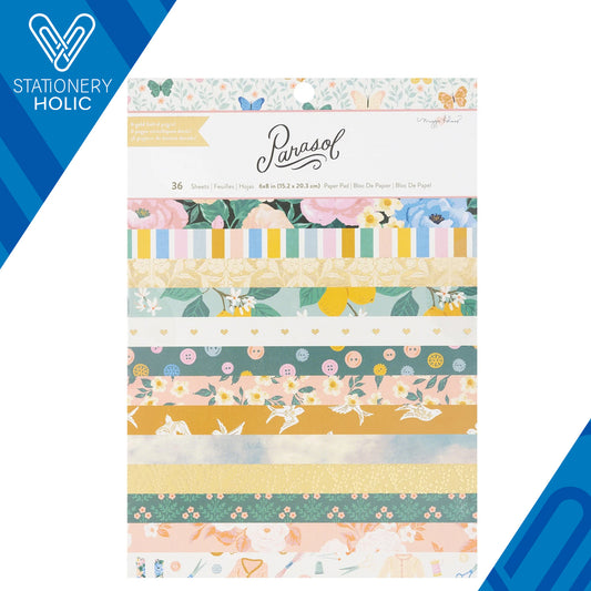 Maggie Holmes - Bloc Papel 6 x 8 - Parasol