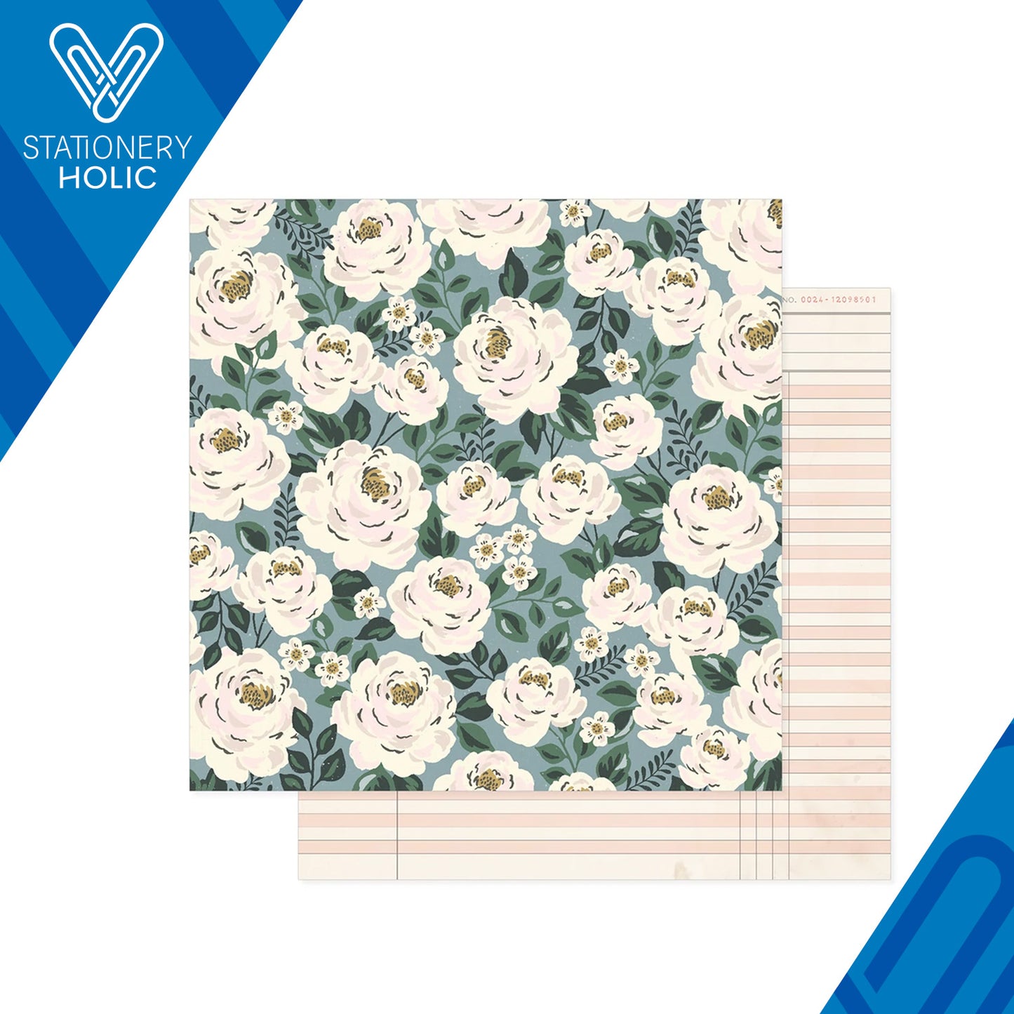 Maggie Holmes - Hoja de Papel 12 x 12 - Forever Fields - Just Like Today