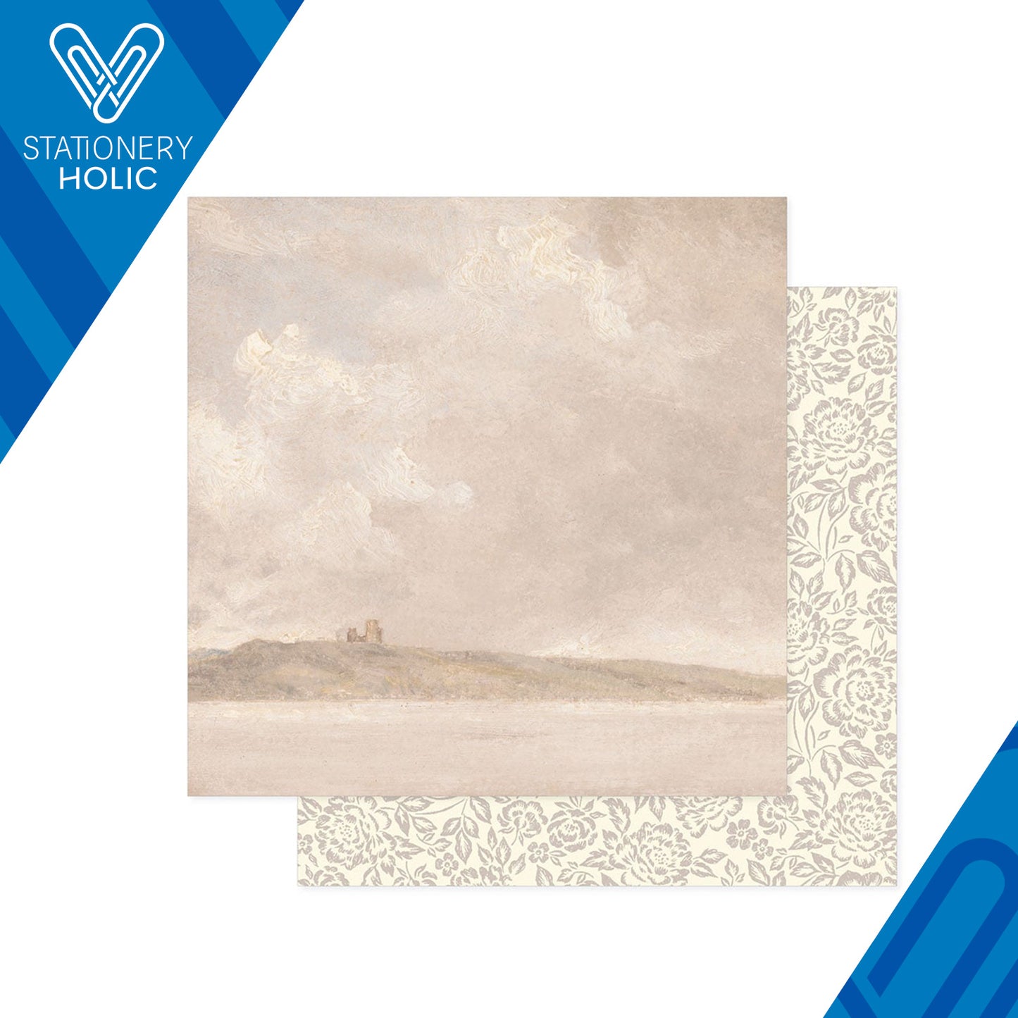 Maggie Holmes - Hoja de Papel 12 x 12 - Forever Fields - Silver Linings