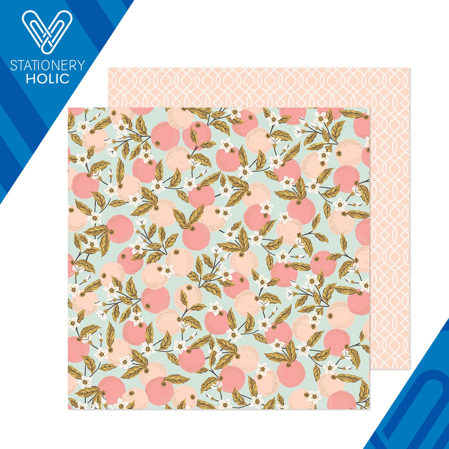 Maggie Holmes - Hoja de Papel 12 x 12 - Woodland Grove - Gathered