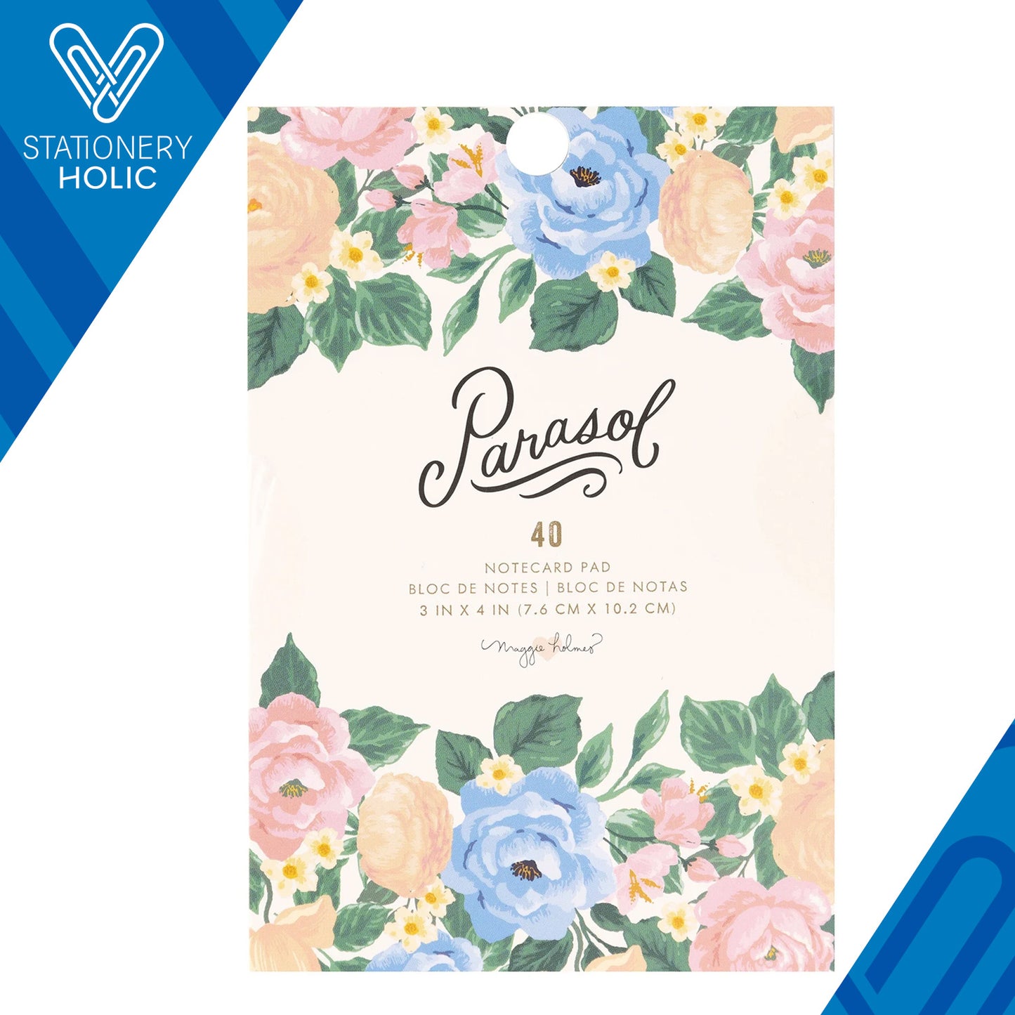 Maggie Holmes - Journaling Cards - Parasol