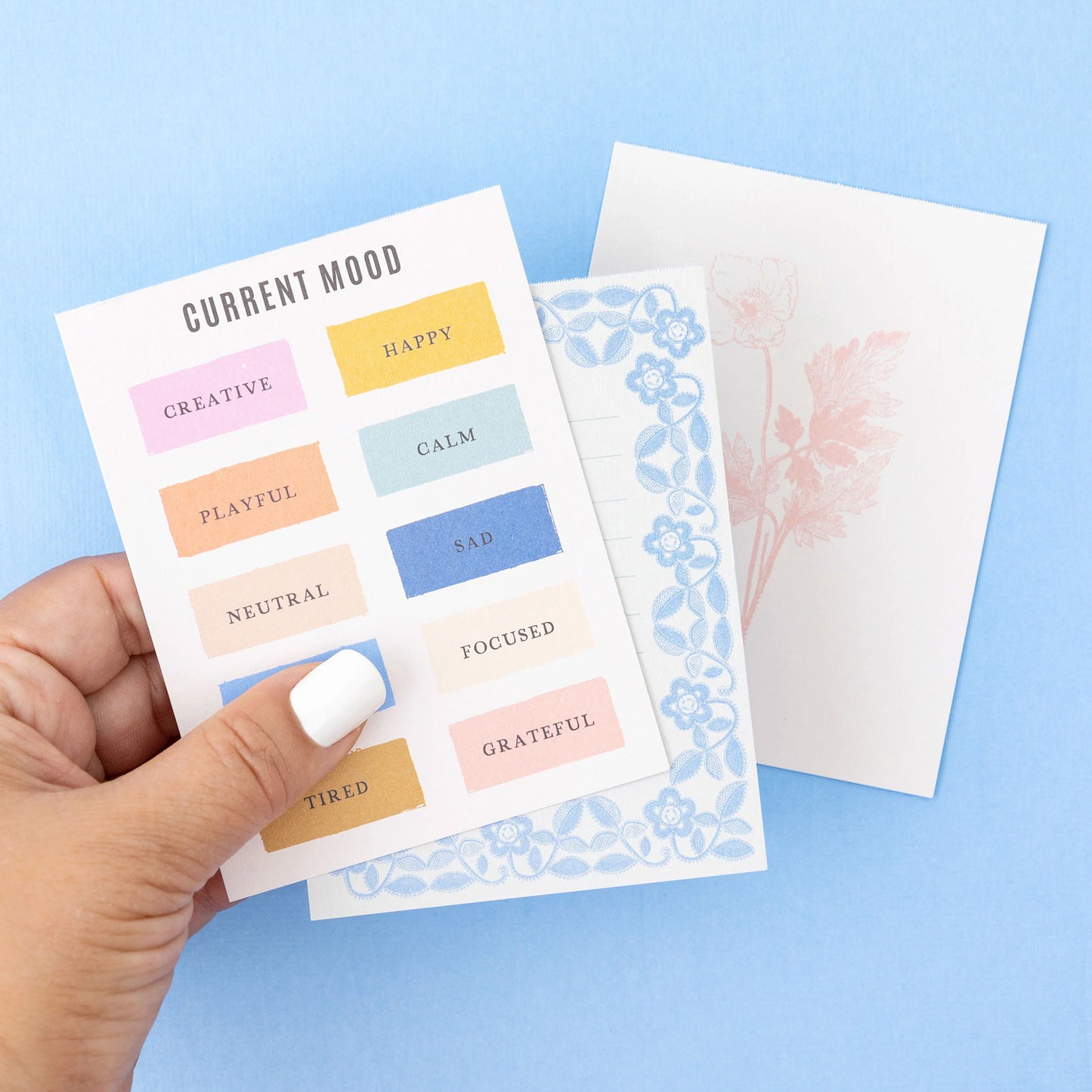 Maggie Holmes - Journaling Cards - Parasol