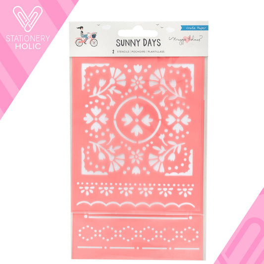 Maggie Holmes - Stencils - Sunny Days