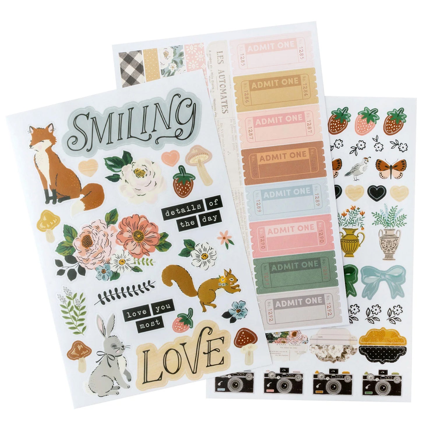 Maggie Holmes - Sticker Pad - Forever Fields