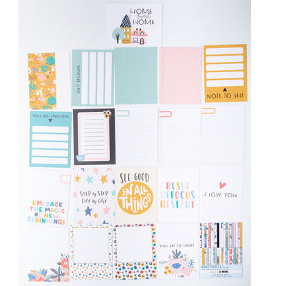 Masterpiece - Bloc Journaling Cards 3 x 4 - 52 Weeks