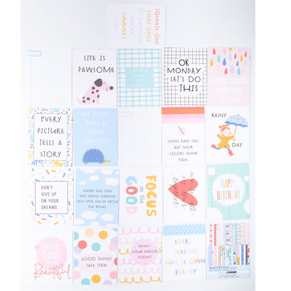 Masterpiece - Bloc Journaling Cards 3 x 4 - 4 Seasons