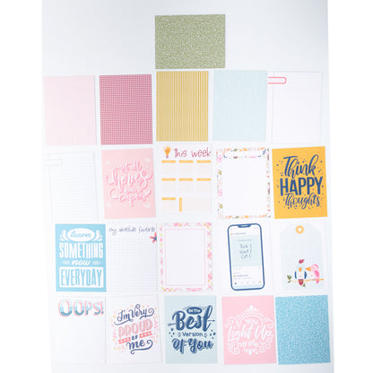 Masterpiece - Bloc Journaling Cards 3 x 4 - Indian Summer