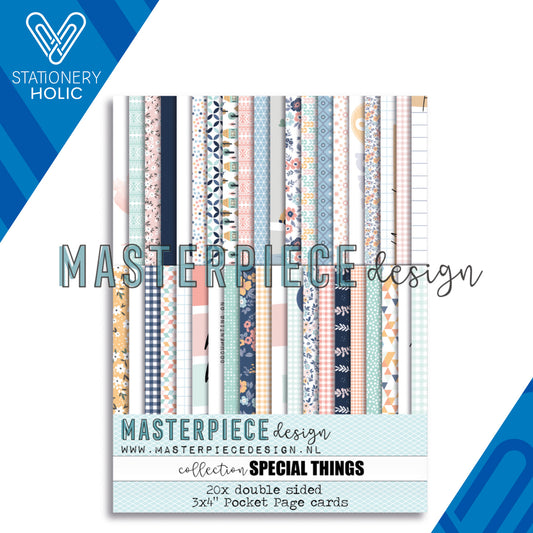 Masterpiece - Bloc Journaling Cards 3 x 4 - Special Things