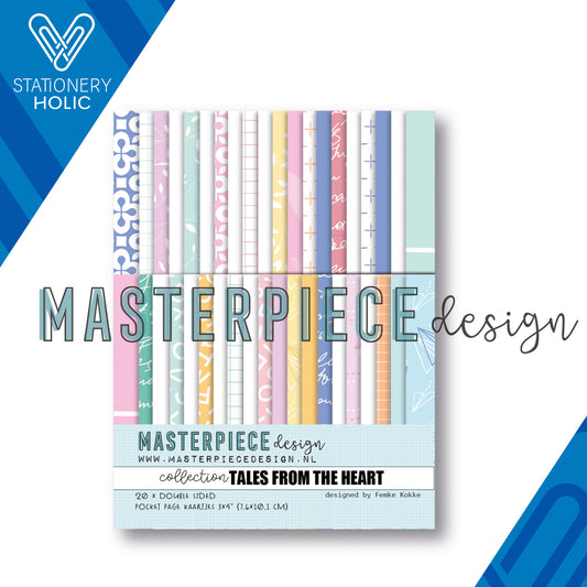 Masterpiece - Bloc Journaling Cards 3 x 4 - Tales From The Heart