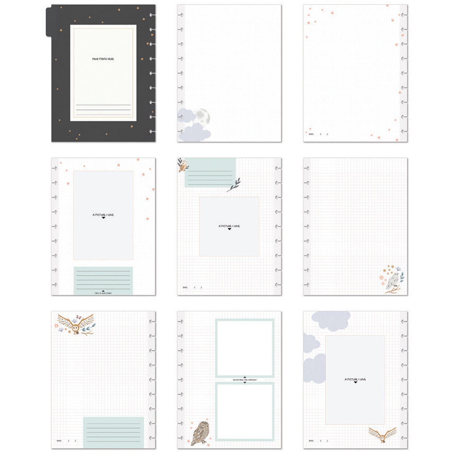 Happy Planner - Memory Keeping Classic - To The Moon & Back