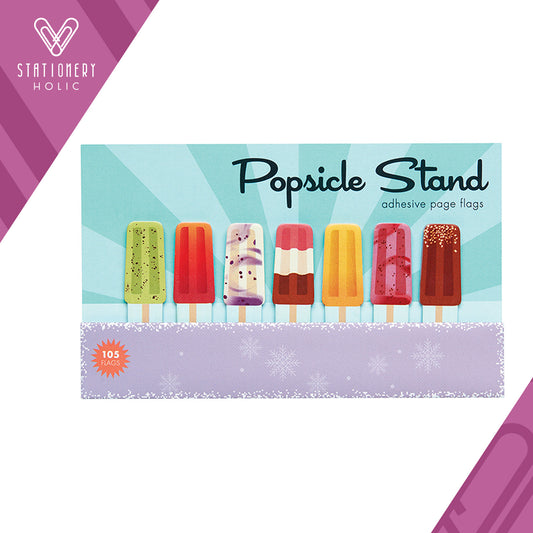 Girl Of All Work - Sticky Notes - Mini Food Flag: Popsicle Stand