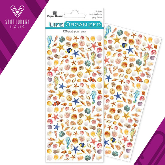 Paper House - Stickers Mini - Beach Shells