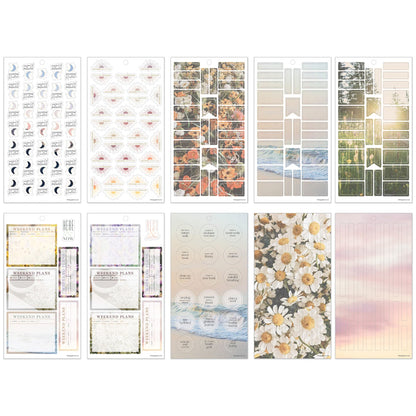 Happy Planner - Sticker Book - Modern Nature