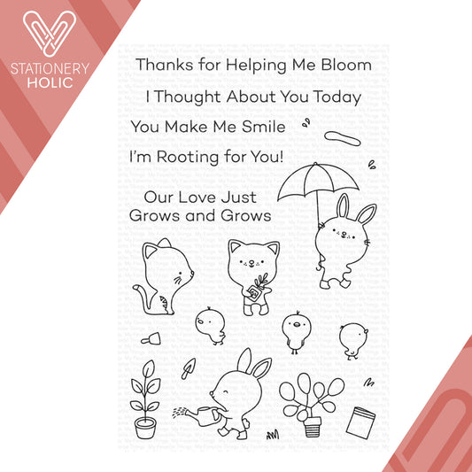 My Favorite Things - Sellos 4 x 6 - Blooming Friendship