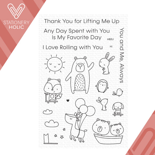 My Favorite Things - Sellos 4 x 6 - Favorite Friends