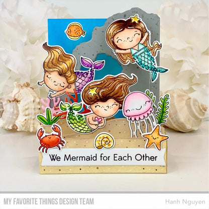My Favorite Things - Sellos 4 x 8 - Mermaid For Each Other