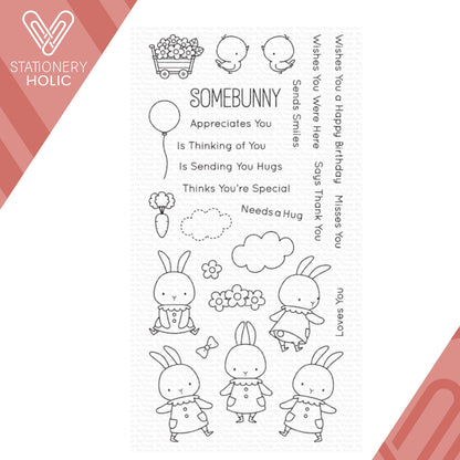 My Favorite Things - Sellos 4 x 8 - Somebunny