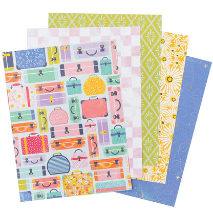Paige Evans - Bloc Papel 6 x 8 - Adventurous