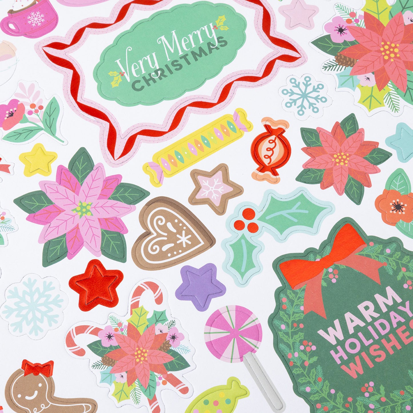 Paige Evans - Foam Stickers 12 x 12 - Sugarplum Wishes