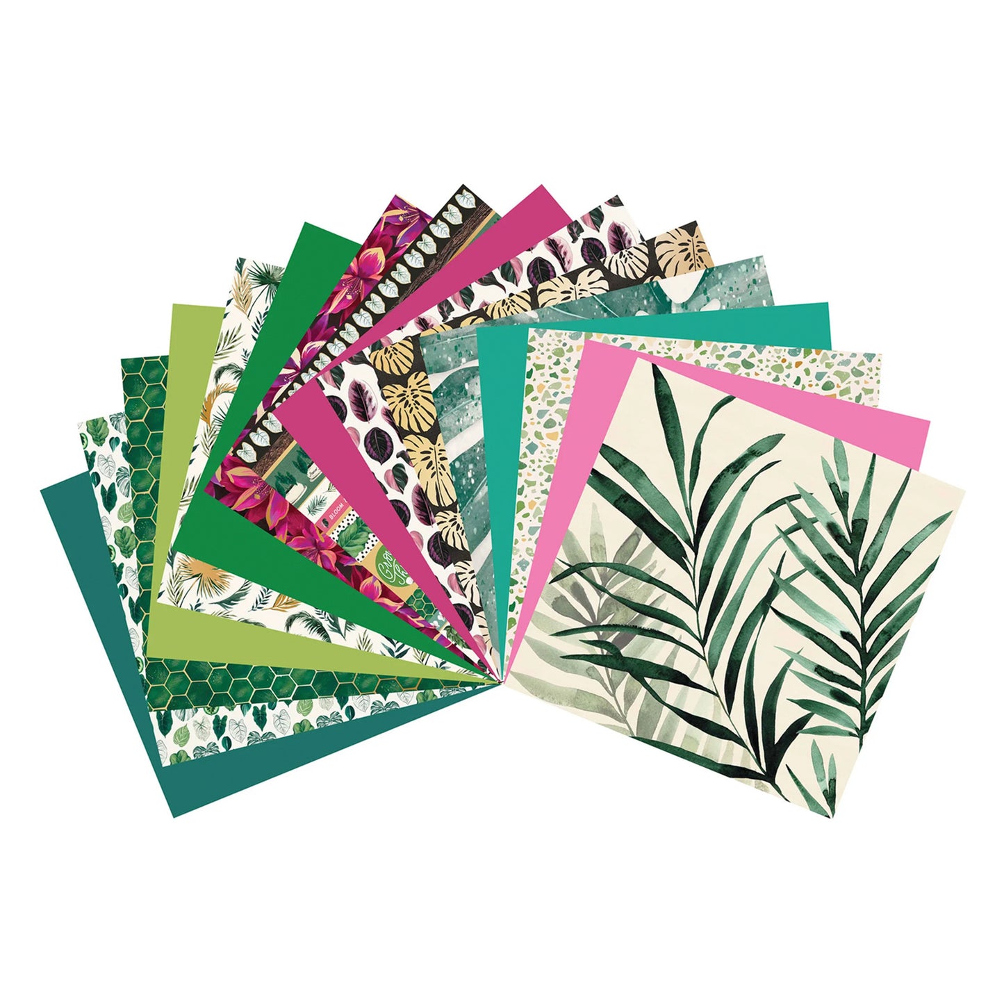 Craft Smith - Bloc Papel 12 x 12 - Green House