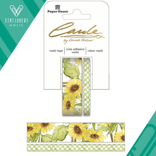 Paper House - Washi Tape Set - Sunflowers