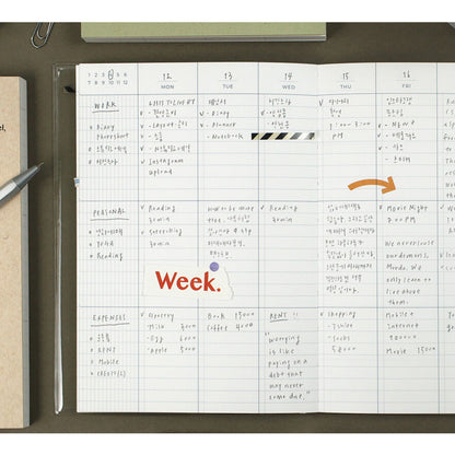 Paperian - Planner Semanal Lists To Live By