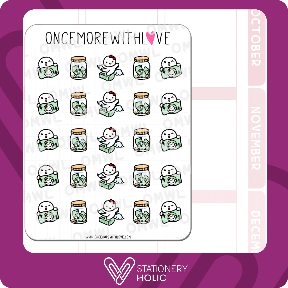 Once More With Love - Stickers - Payday 2.0 Munchkins