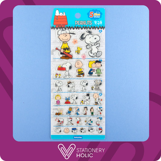 Peanuts - Enamel Stickers - Celeste