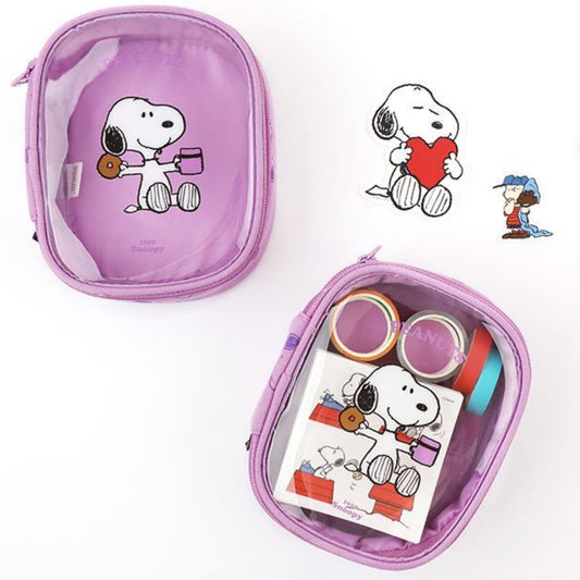 Peanuts - Estuche Transparente - Snoopy